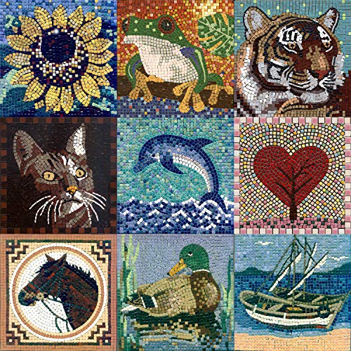 Unleash Your Creativity with Our Mosaic Tile Art Kit for Adults, Square 7inch (20cm) Duck-2