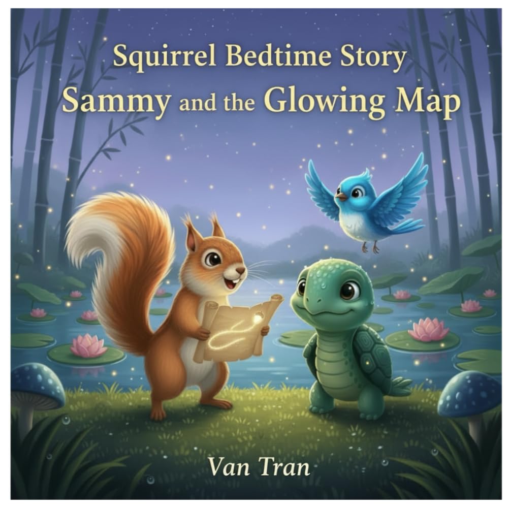 Sammy and the Glowing Map (Squirrel Bedtime Story)