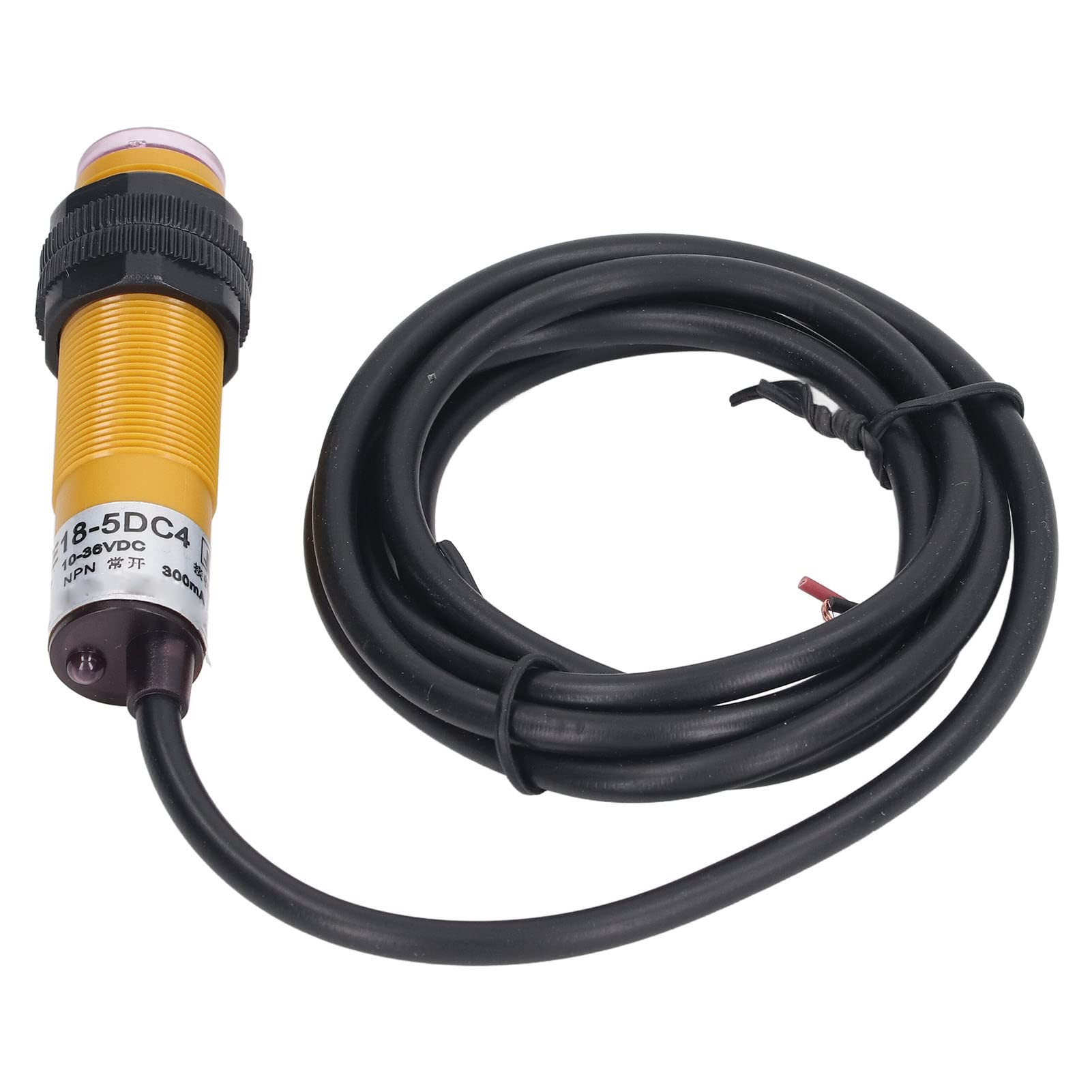 Módulo de Sensor infrarrojo de 5 Piezas 10-36 V CC NPN Interruptor fotoeléctrico Normalmente Abierto para Evitar obstáculos