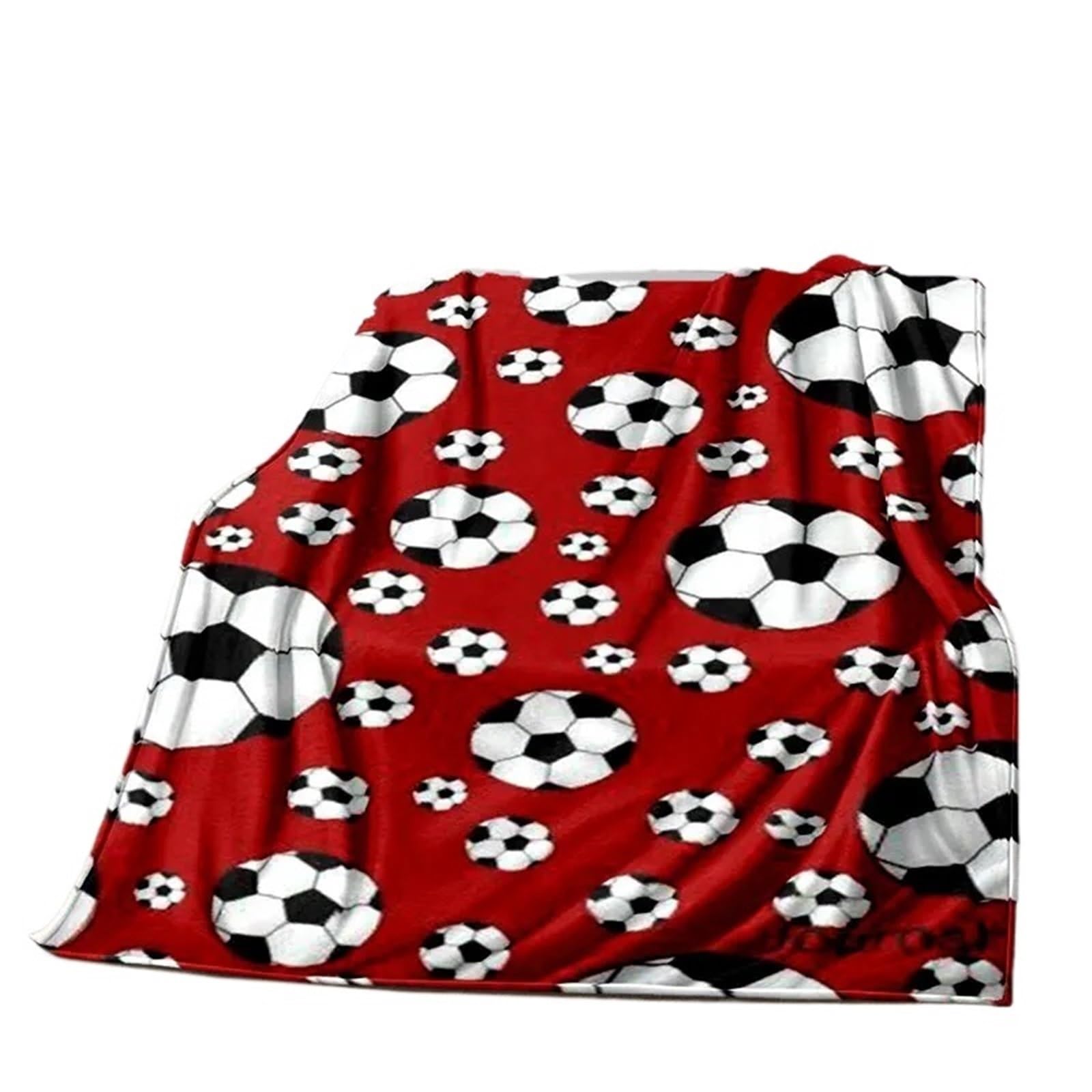 WSQHAO Football Soft Plush Blanket Throw For Living Room Bedroom Bed Sofa Picnic for Bed Couch(Color2)