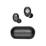 Everyday Earbuds Classic Bluetooth Wireless with Microphone - Stereo Sound&comma; Active Noise Canceling&comma; in-Ear Bluetooth Headset True Wireless Earbuds 32 Hours Playtime &lpar;Black&rpar;