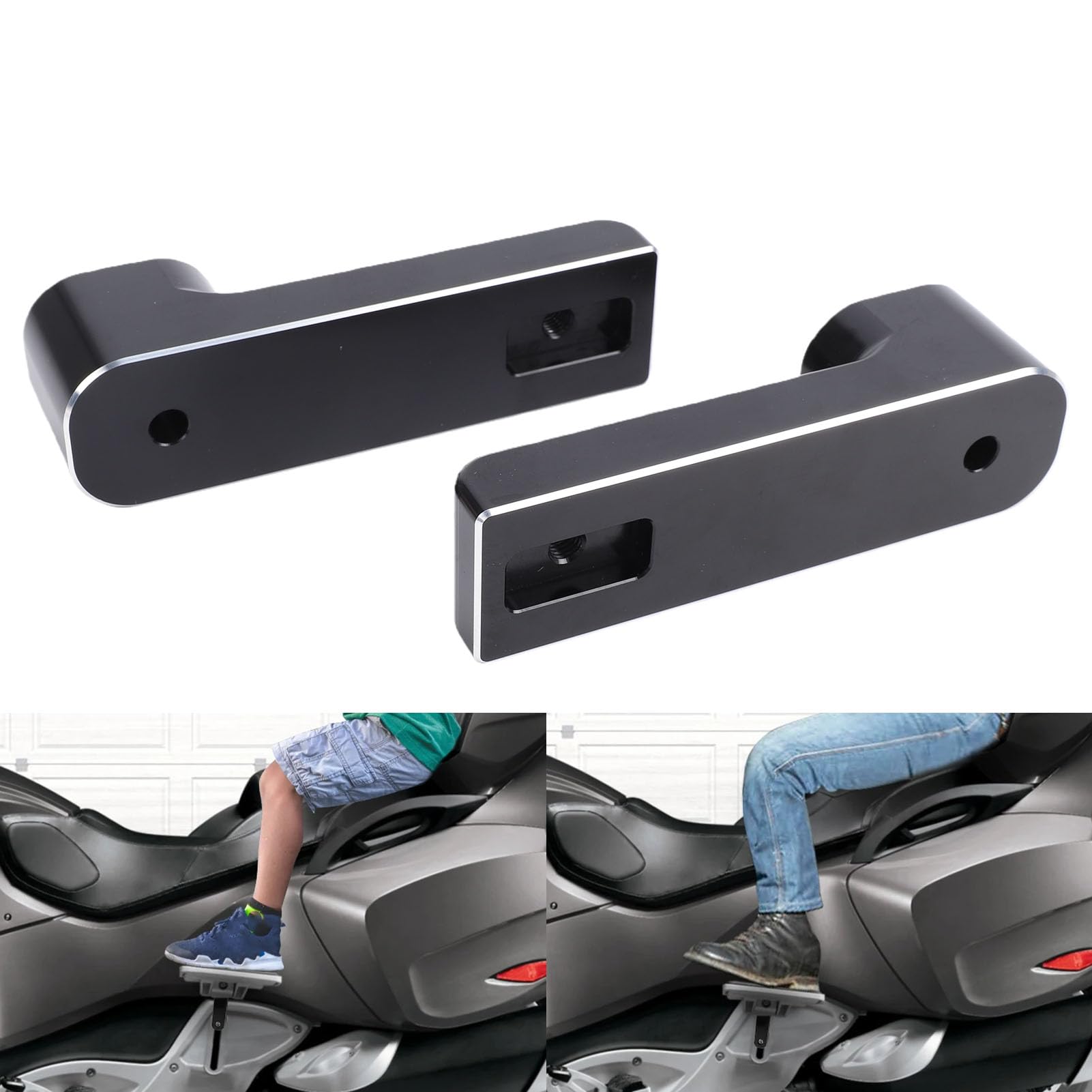 Kit di Estensione Pedana Passeggero Regolabile, Accessori di Ricambio per Riser Pedana Posteriore