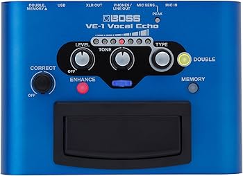 BOSS ボス ボーカルエコー VE-1 充電器付き Amazon | BOSS ボス ボーカルエコー VE-1 電池/AC 電源の 2 電源