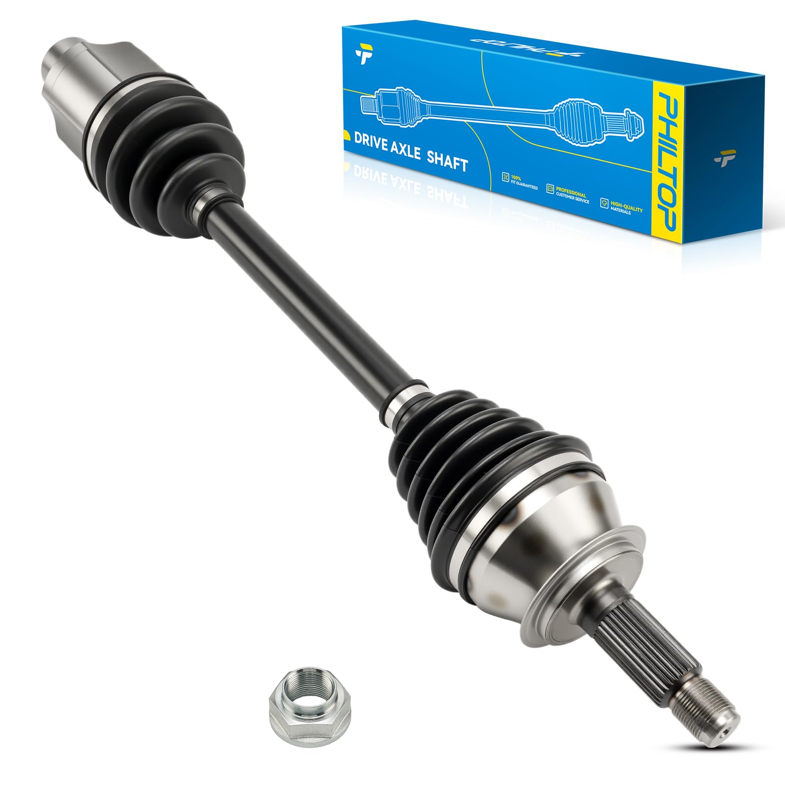 PHILTOP Front Right CV Axle for Acura TL 2004-2008, 66-4223 CV Axle Shaft 1 PCS
