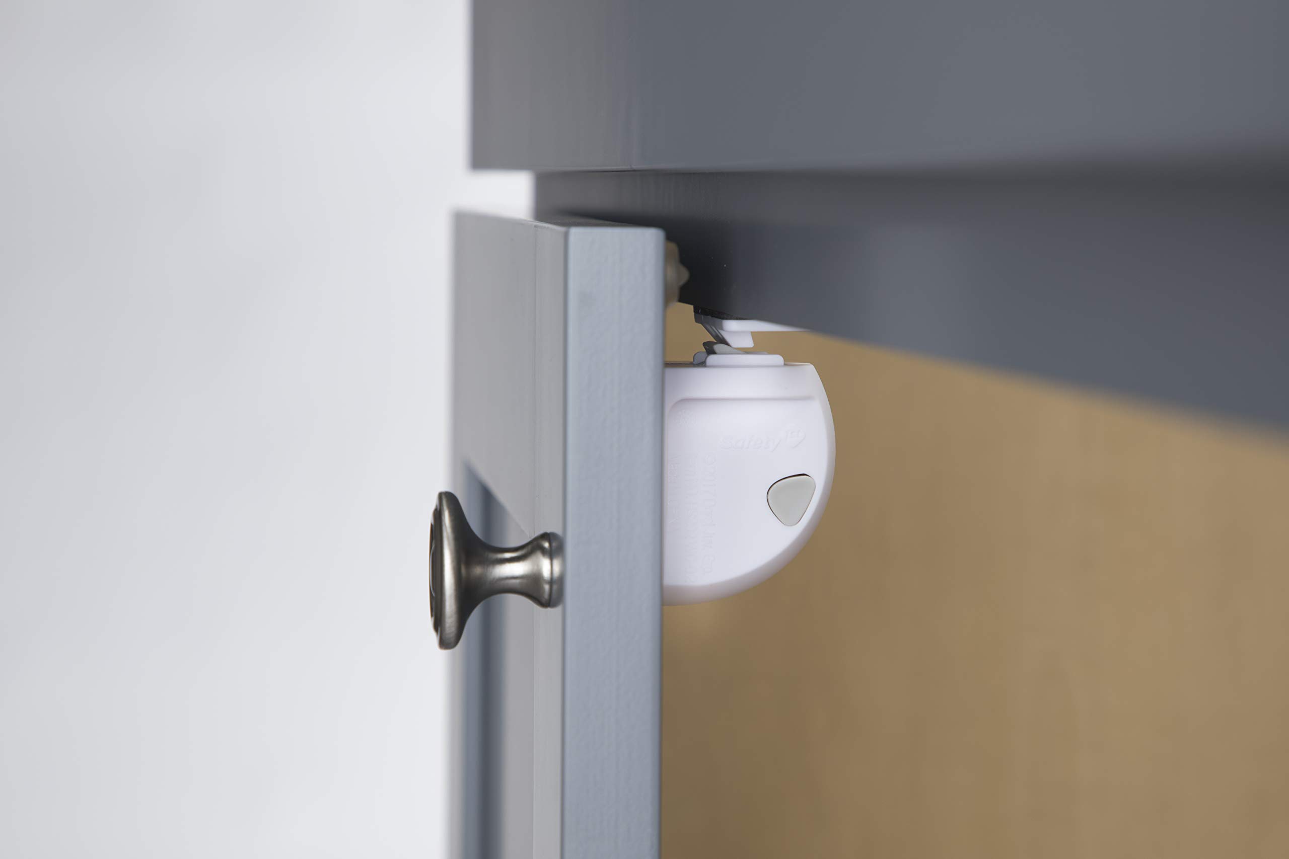 Safety 1st Adhesive Lock System 16 Locks & 4 Keys, White