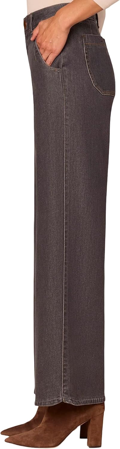 Democracy Women's Ab Solution Wide Leg Jean