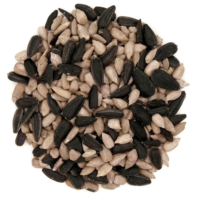 Mélange de graines de tournesol 20 kg pelées et noires Nourriture pour oiseaux