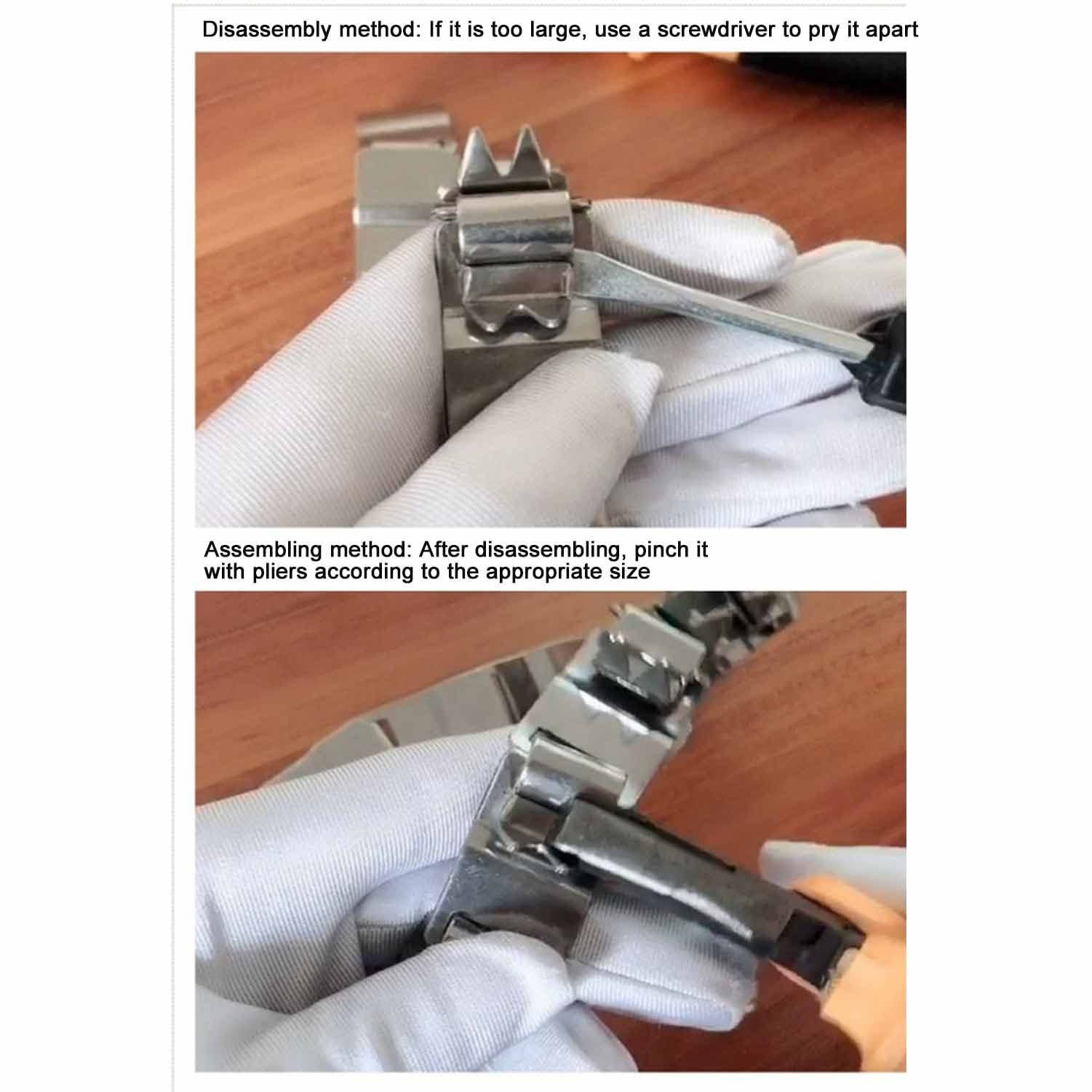 Collier De Dressage À Griffes pour Chien, Métal Collier De Dressage Réglable pour Gros Chien Animal Domestique, Collier Étrangleur Acier INOX Chaîne pour Chien (Size : 54-64cm in Diameter)