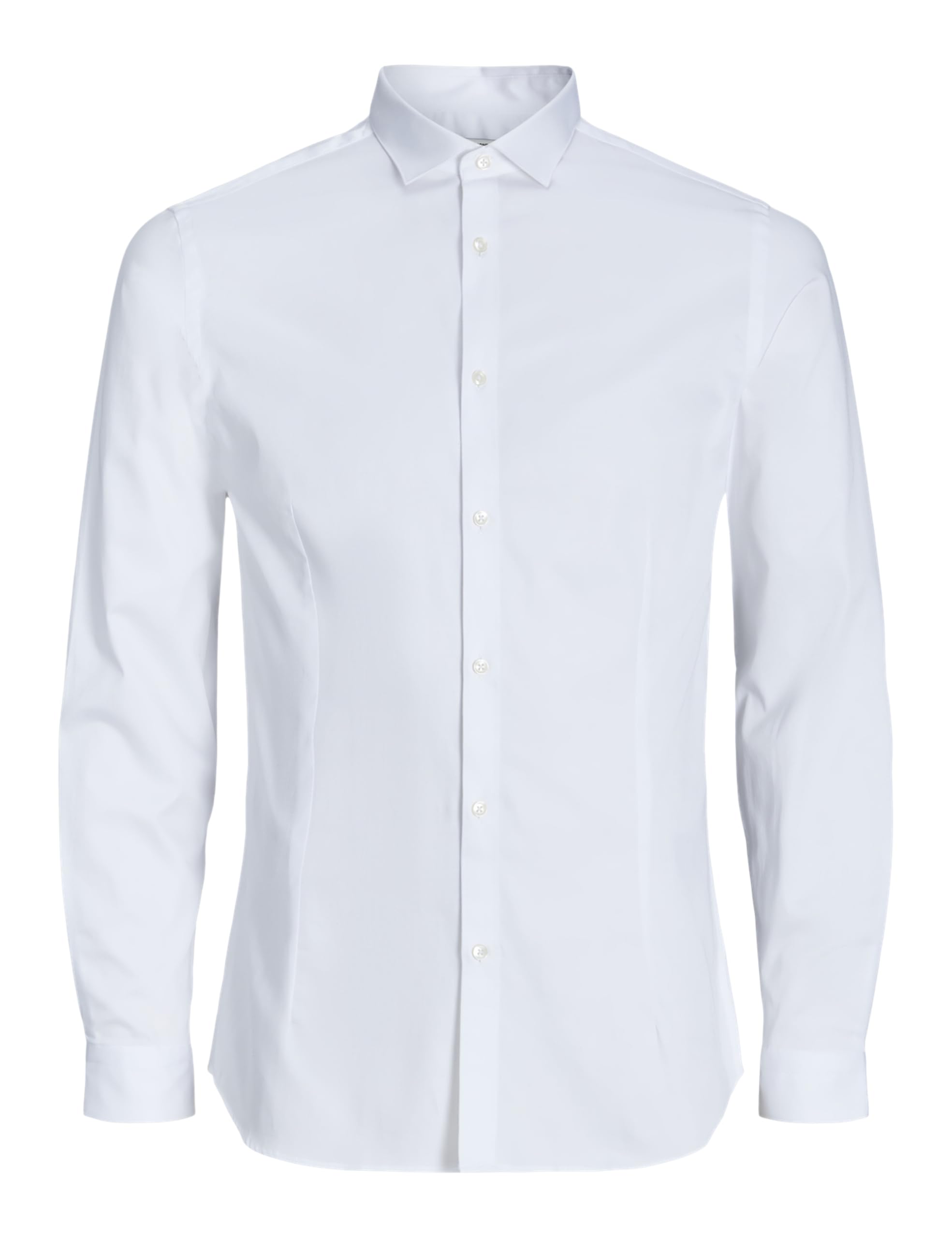 Jack & Jones JJPRPARMA Shirt L/S PLS Businesshemd 12264030,White/Fit:Loose Fit,5XL