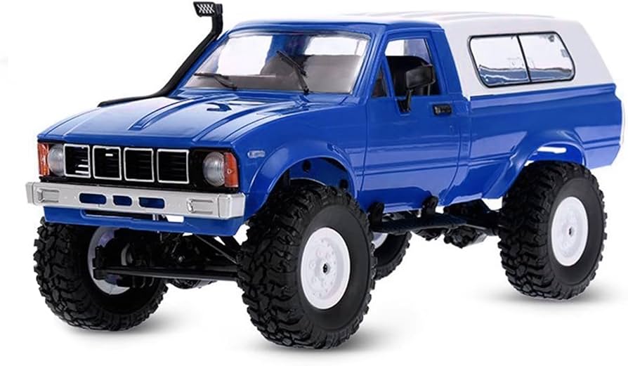 Amazon.com: ARRIS RC Crawler WPL C24 4WD Pickup Truck 1/16 All