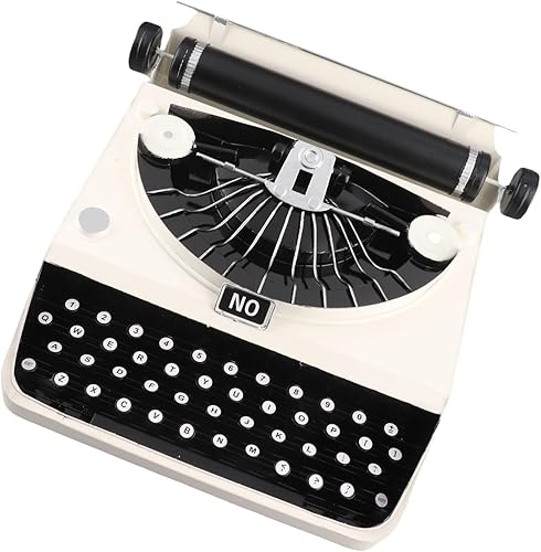 Máquina de escribir a la antigua, máquina de escribir antigua, accesorios para máquina de escribir antigua, para aliviar el estrés, decoración de