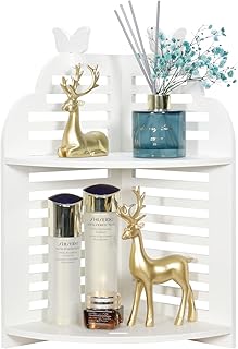 Tiita Corner Table Shelf  Corner Bookcase  Multipurpose Shelving Unit  Plant Sta - Compare price