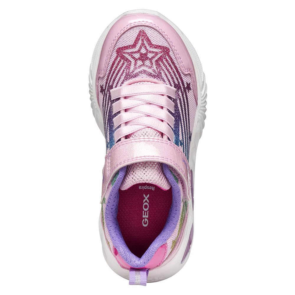 Geox J Assister Girl A, Sneakers para Niña