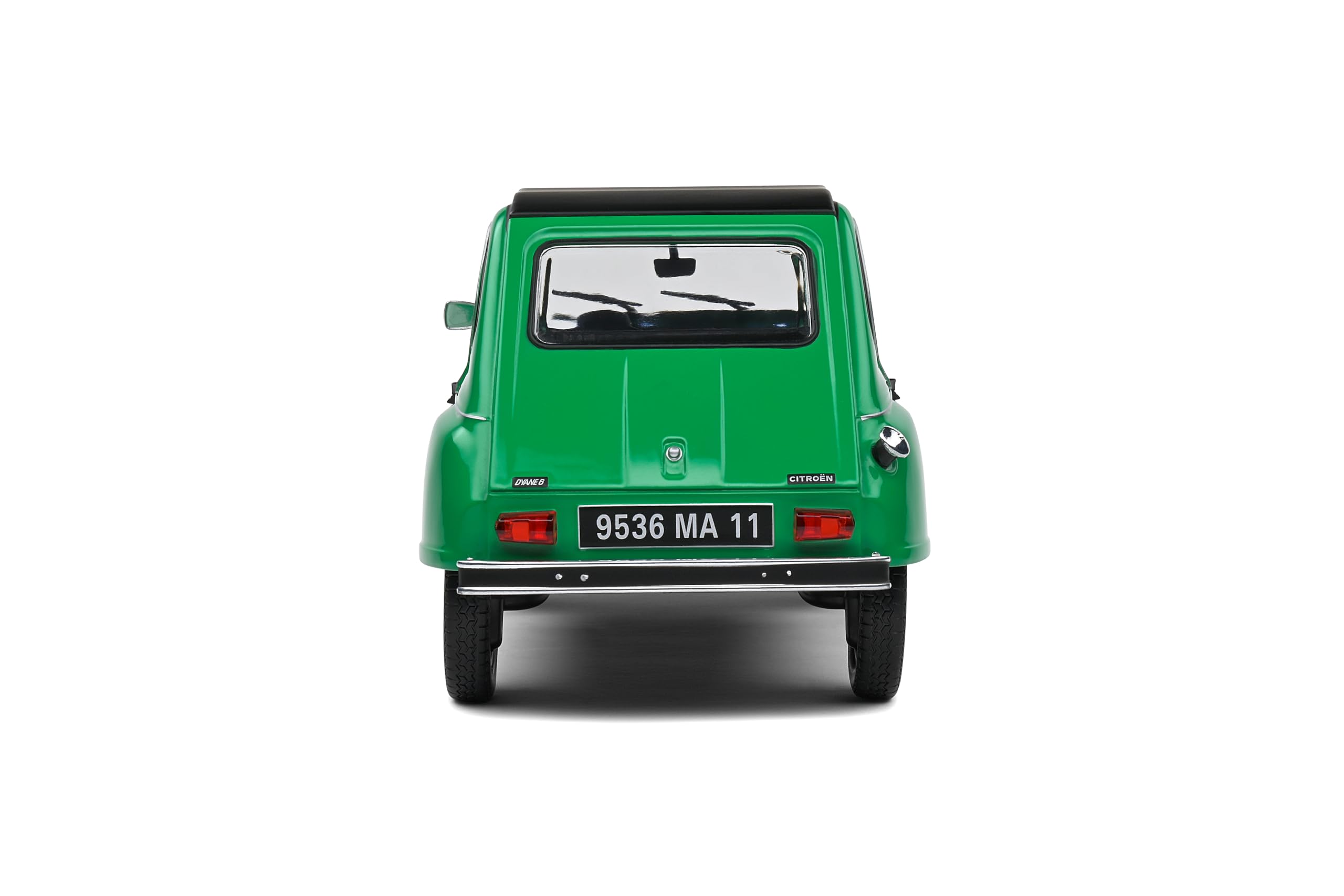 Amazon.com: Solido Model Car Scale 1:18 Citroen Dyane 6 Green