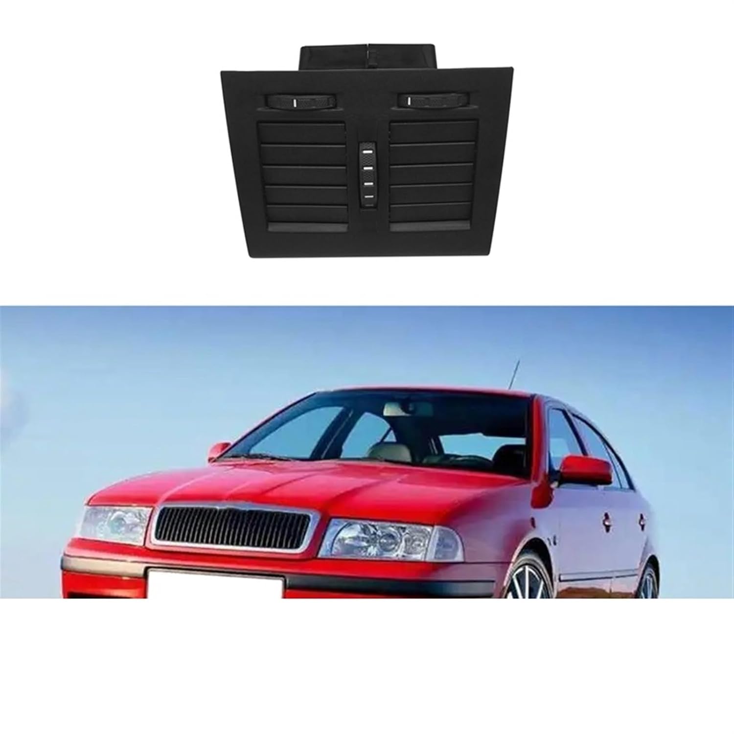 1ZD 819 203 車の中央アームレスト A/C エアベントアセンブリリア