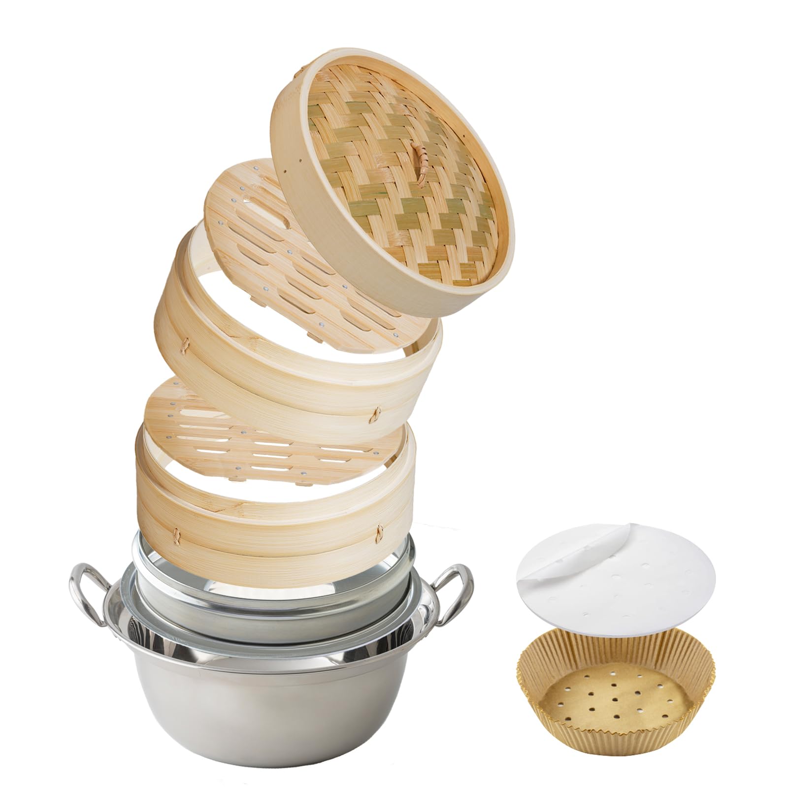 六代大与　蒸籠形曲茶器　共箱 Amazon.co.jp: 曲物師 六代 藤井大与造 蒸籠形曲棗茶器 共箱