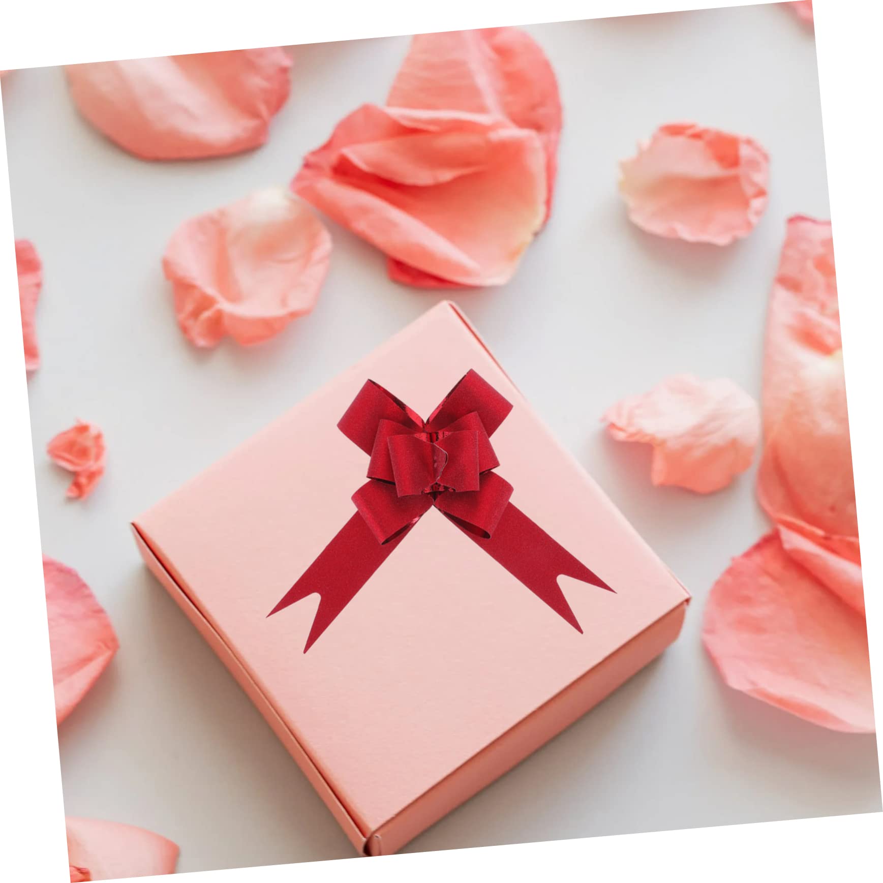 Vaguelly De Para Decoración De Fiestas Bows De Satén para Adornos Navideños Y Bodas 50 Piezas X 8