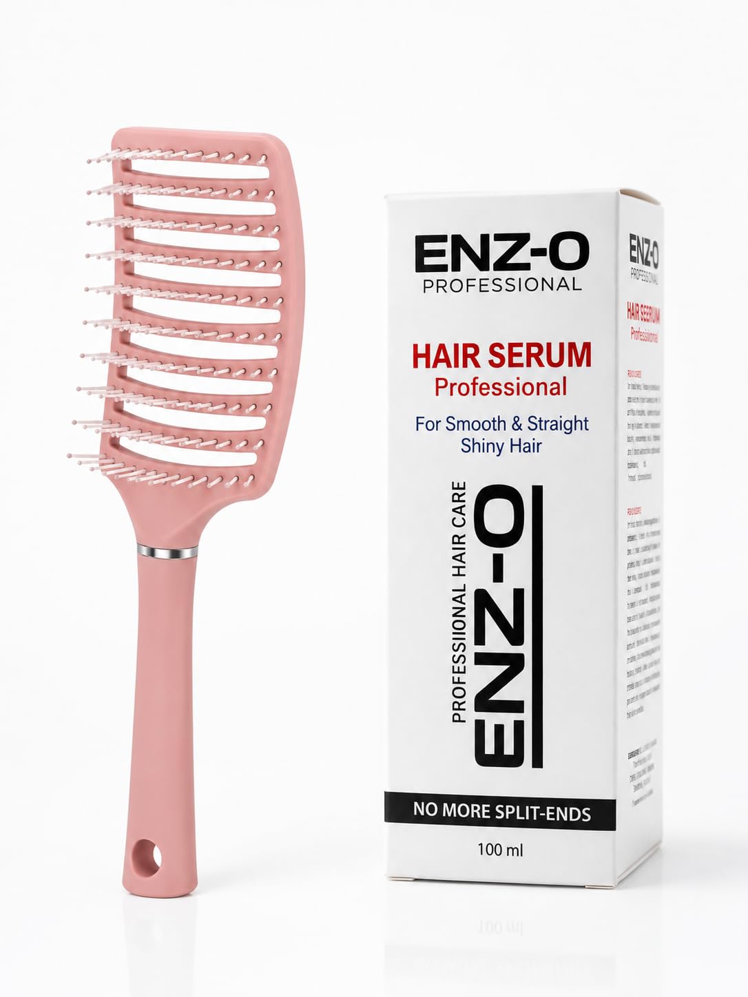 Professional Hair Serum and Detangling Brush Combo 100 ml Hair Care Set for Smooth Styling Hair Serum with Hair Brush for Daily Grooming and Detangling Use-image-41