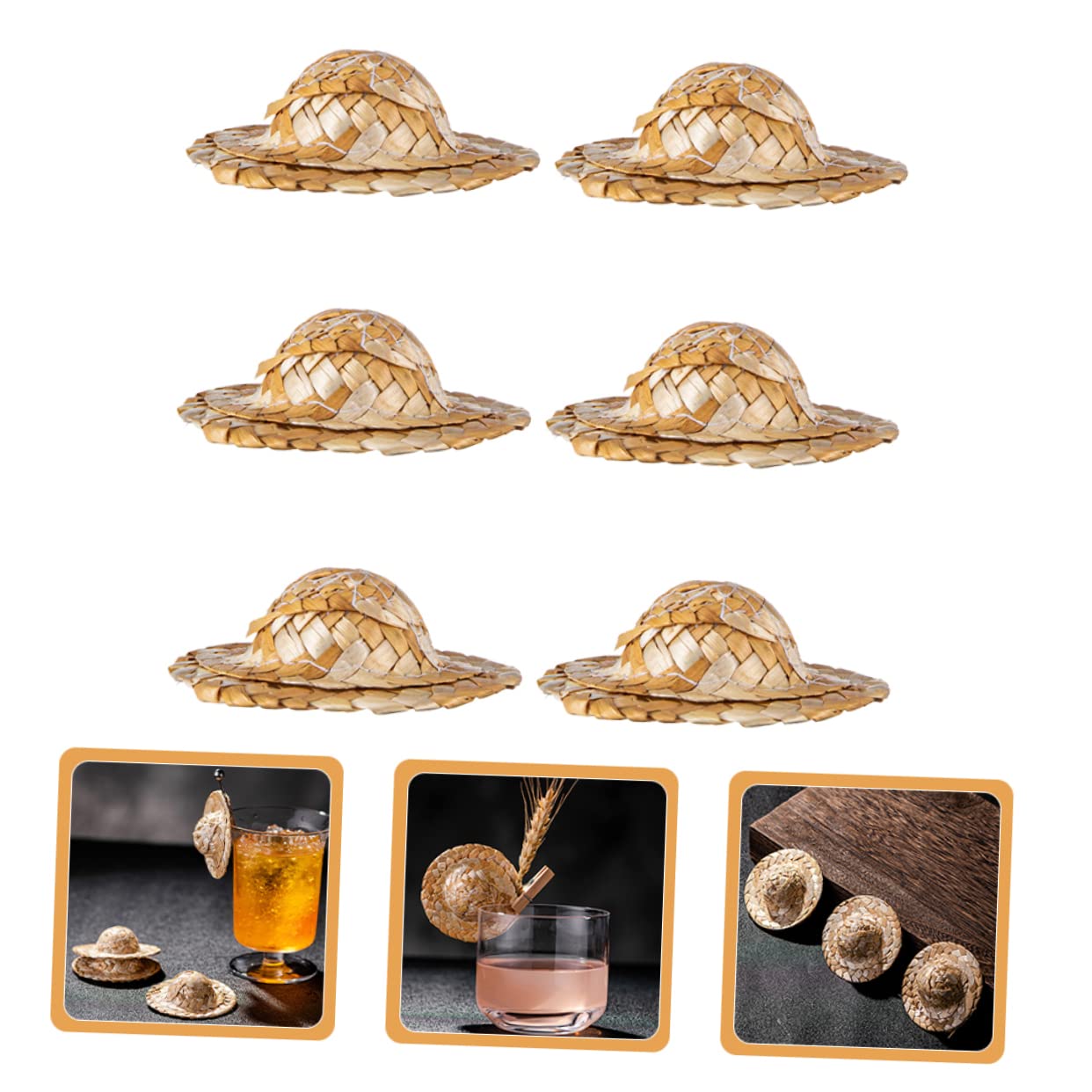 Alipis 30pezzi Mini Decorativi per Cocktail Accessori per Drink per Feste e Decorazioni Uniche e Adorabili per e Cupcake