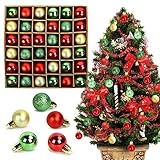 🎄Exquisitos Regalos y Decoraciones Navideñas: El envoltorio de regalo es muy adecuado para regalar a familiares y amigos, Decoración perfecta para árbol de Navidad, También se utiliza para decorar guirnaldas y guirnaldas navideñas, También para vestirse para diferentes ocasiones, Fiestas, Bodas, Cumpleaños y otras decoraciones.