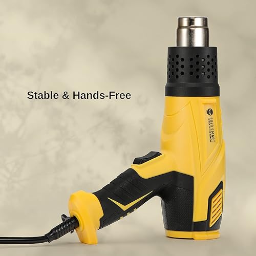 Miniatura 5 de SainSmart Pistola de calor, 1800 W, control de temperatura variable 120 F-1202 F, pistola de aire caliente de calor rápido, con 4 boquillas para
