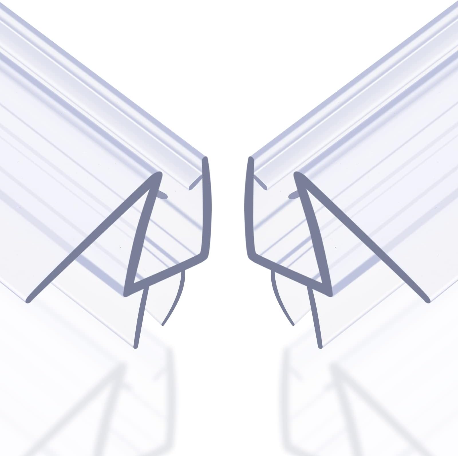 Frameless Shower Door Bottom Seal Think 1/2