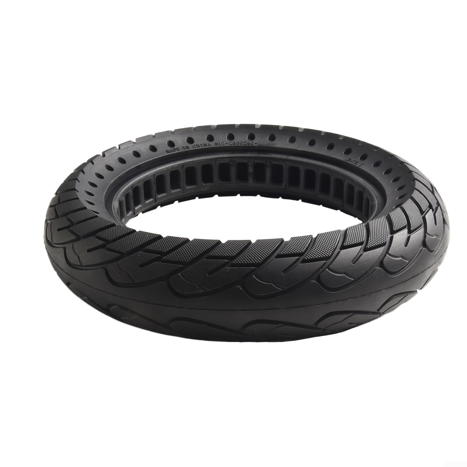 Neumático de goma sólida de 12 pulgadas para scooters eléctricos de 12 x 2.50 pulgadas, rueda de repuesto antipinchazos 12 1/2 x 2 1/4 (62-203) patrón denso agarre fuerte