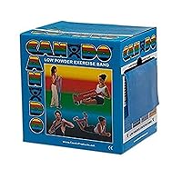 Vista 16 de CanDo 35648 Bandas de ejercicio Roll, X-Light, sin látex, 6 yardas de longitud