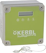 Kerbl 70550 Steuerung Automatische Hühnertür, Lichtsensor Zeitabhängig Manuell