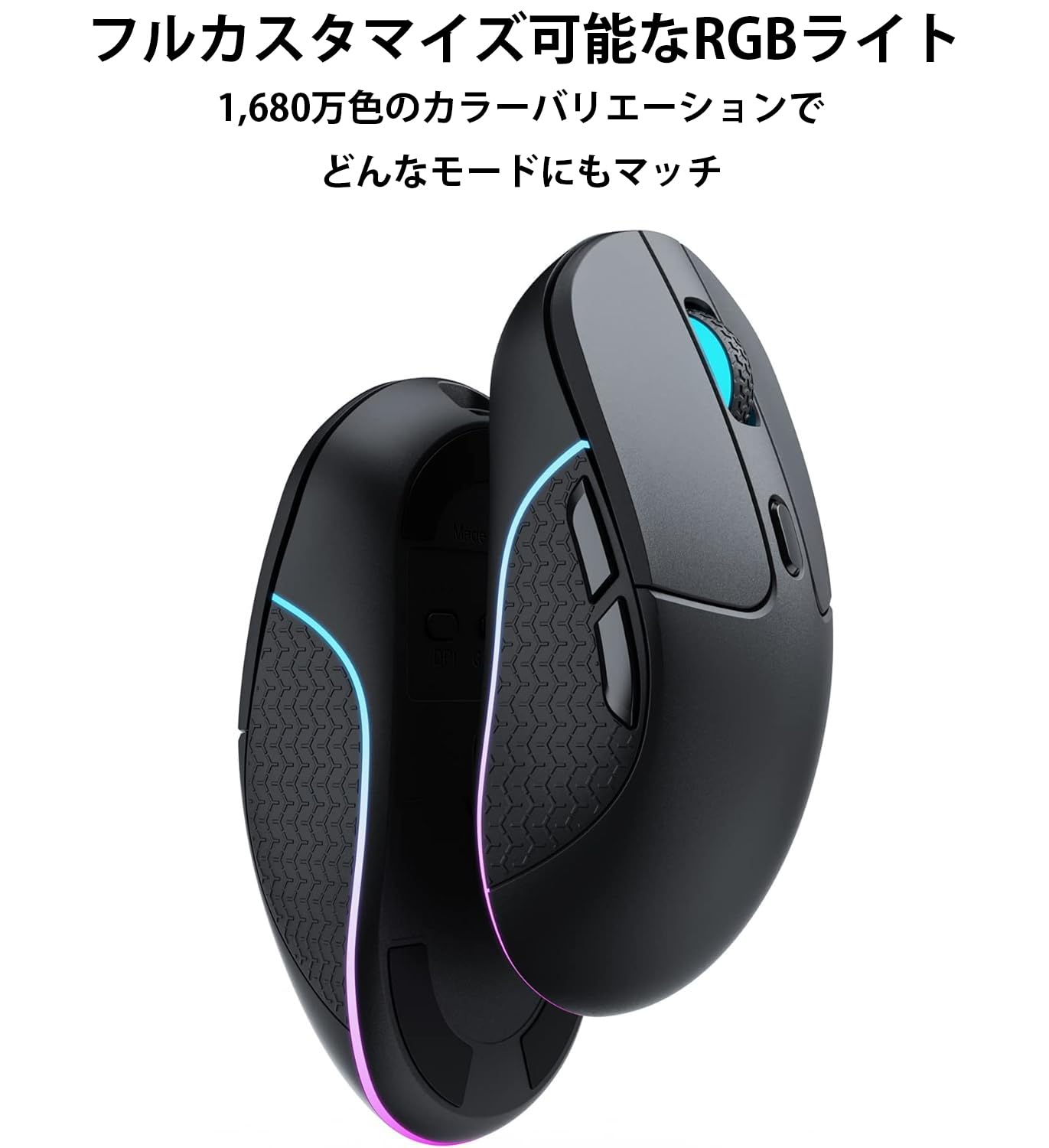 Keychron M3 Mouse Gaming Mano Destra Rf Senza Fili + Bluetooth Ottico 26000 Dpi (keychron M3-A1 Wireless Mouse)