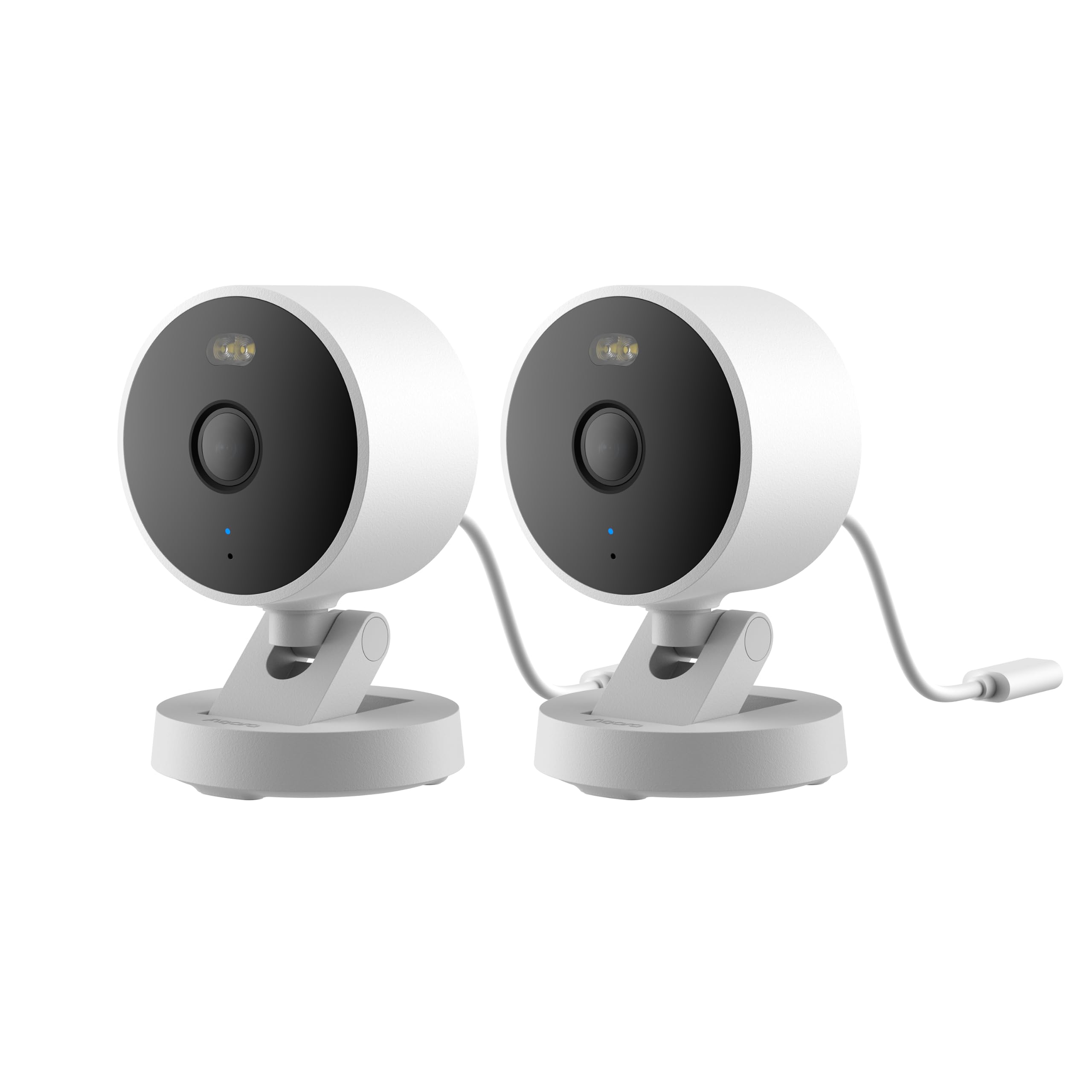 Aqara 2K Indoor/Outdoor Security Camera G100 2 Pack, HomeKit Secure Video | 2-Way Audio, Spotlight Color/IR Night Vision, AI Detection, 140° FOV, Wi-Fi 6, Supports HomeKit,Alexa,Google and IFTTT, White-image-49