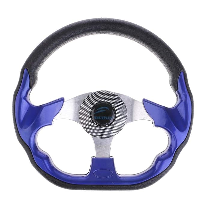 Buy DShaped Steering Wheel Carbon Fiber Aluminum Marine Steering Wheel