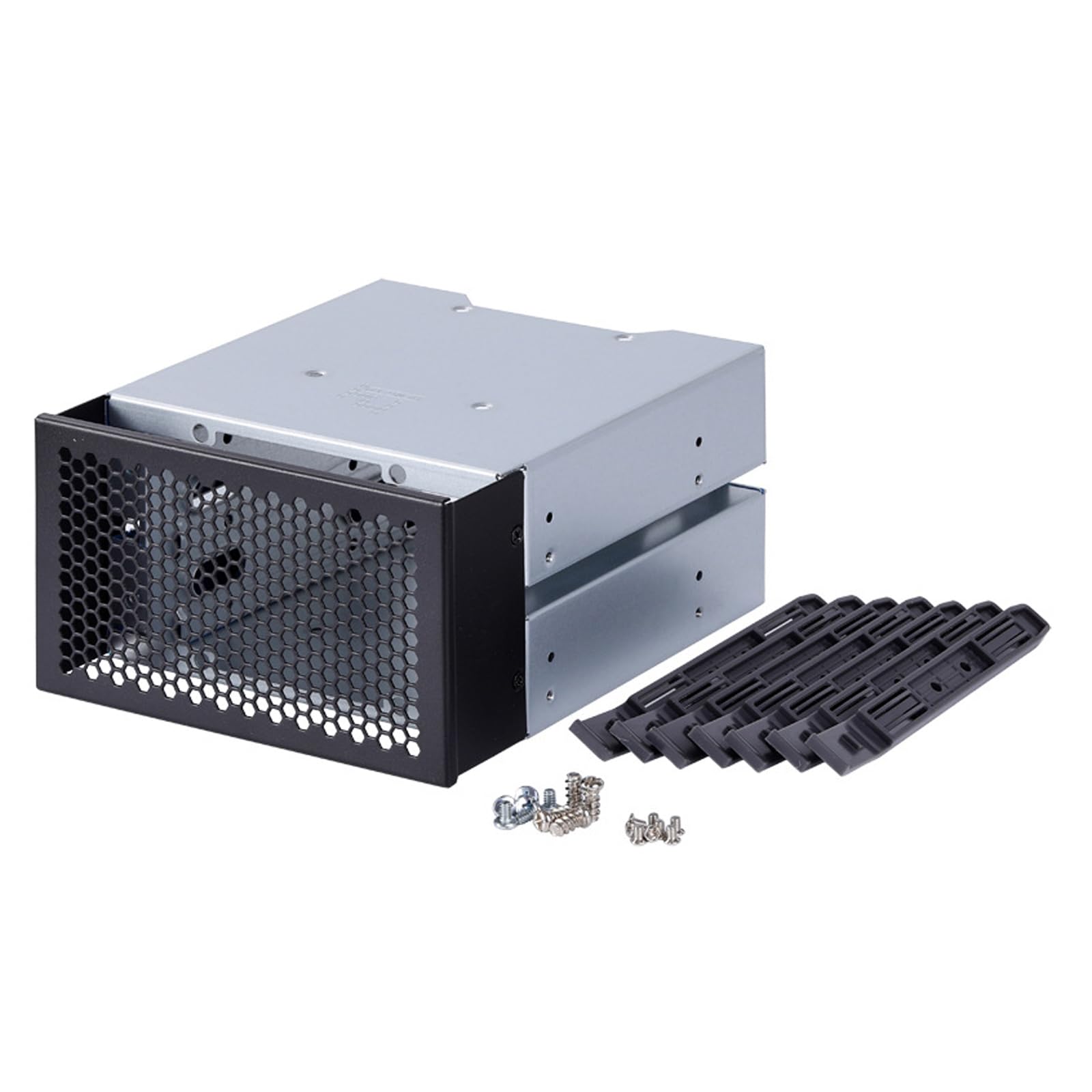 ordinarYone 3 Bay 3.5 "Tre Disco Disco Rigido Cage 2 Chassis Drive Chassis Box Espansione Computer Caso di Immagazzinaggio