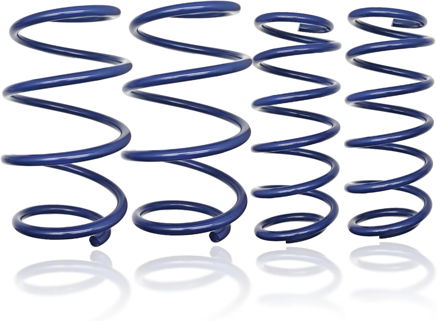 TH-16CIVIC 1.5" Front & Rear Drop Lower Height Coil Blue Set of 4 | Fit for 2016-2024 Honda Civic | Lowering Sport Springs Kit
