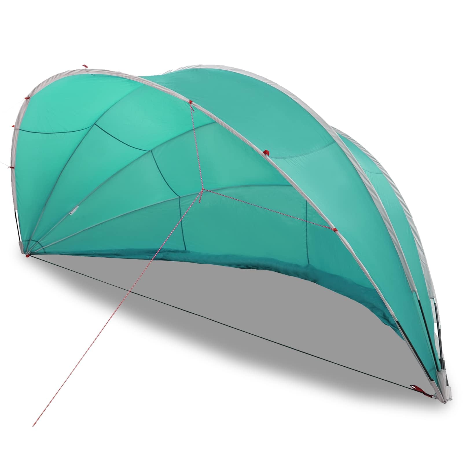 Pool Dome 472 x 460 x 229 cm in poliestere 185T con rivestimento in PU, copertura per piscina pieghevole con materiale resistente ai raggi UV e borsa per il trasporto
