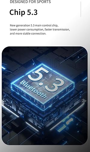 Miniatura 2 de Auriculares deportivos Bluetooth de conducción de aire con auriculares inalámbricos resistentes al sudor para entrenamientos y correr, micrófono