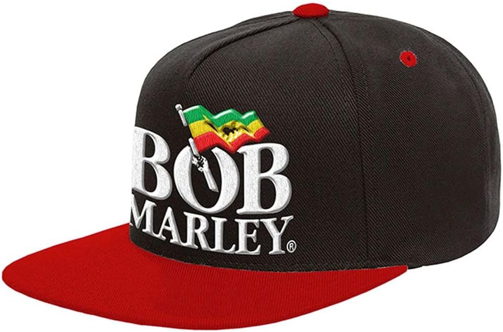 Bob Marley Men's Logo Snapback Baseball Cap