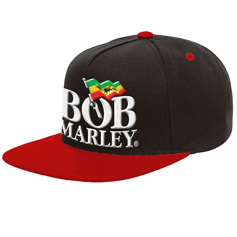 Bob Marley ベースボールキャップ バンド BAND レゲエ Bob Marley Men's Logo Hat Adjustable Black at Amazon Men's