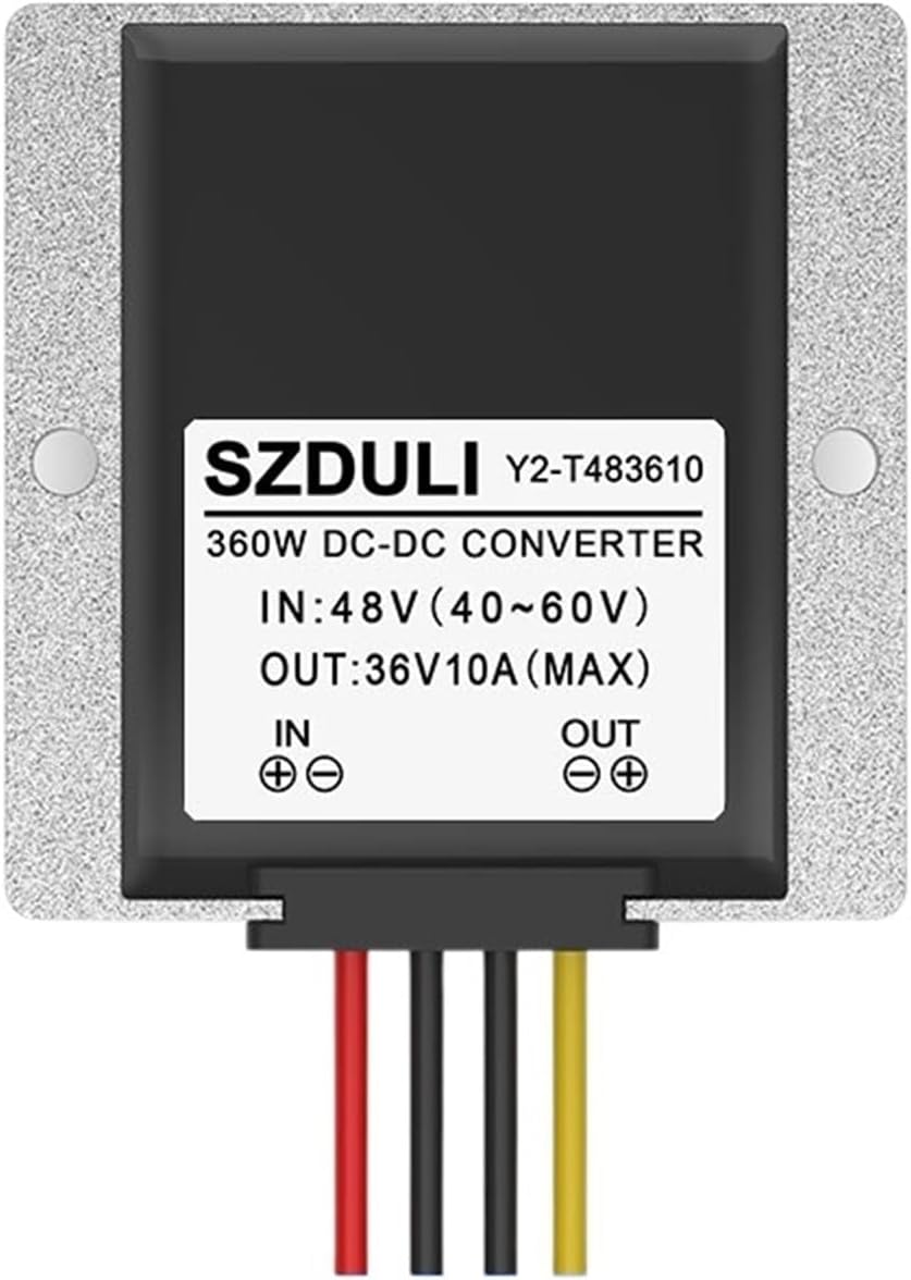 48V to 36V DC Step-Down Converter 40-60V to 36V Automotive Power Supply stabilized DC-DC Waterproof Transformer(48V to 36V 10A)