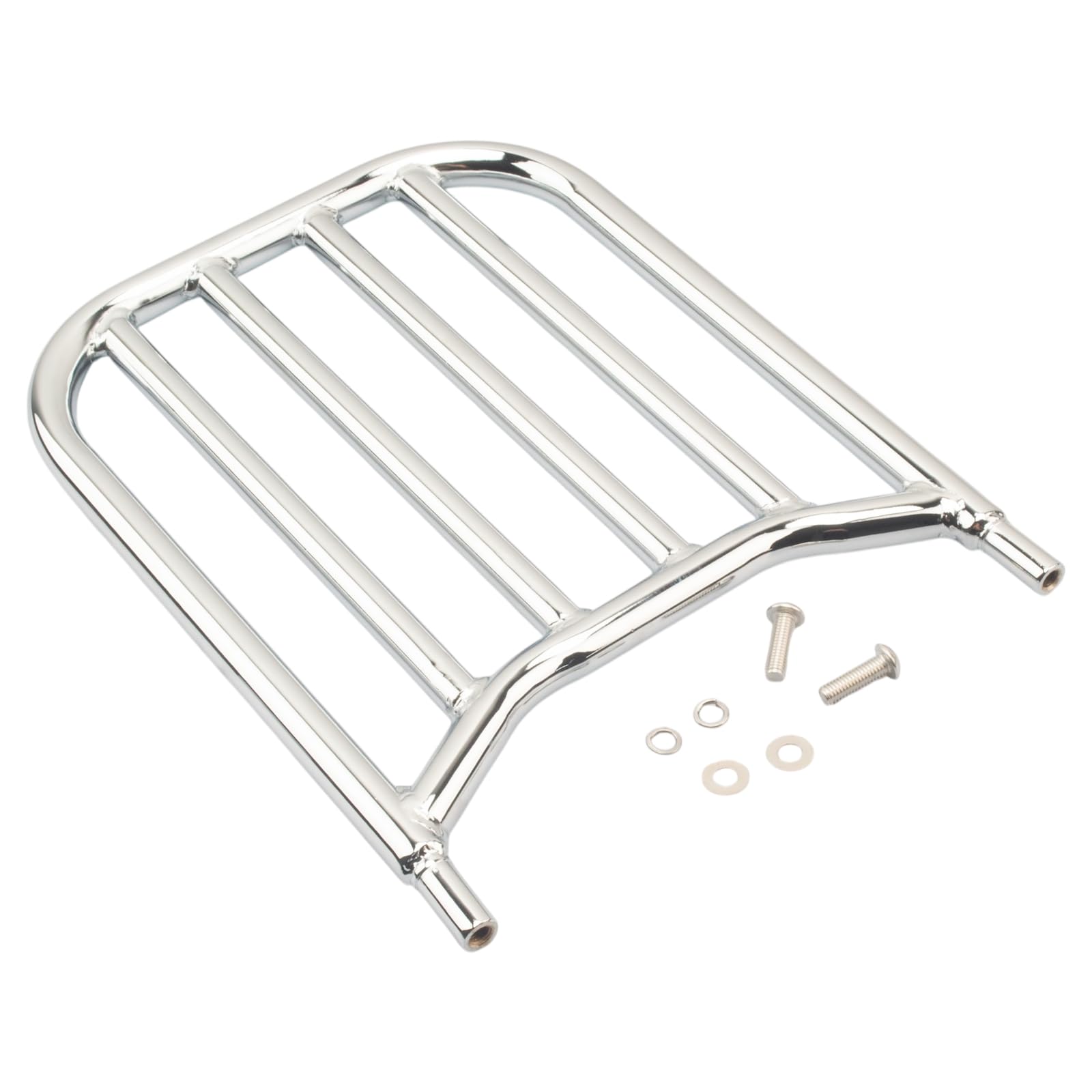 Chrome Backrest Sissy Bar Rear Luggage Rack for Indian Chieftain, Chief, Springfield, Roadmaster, Dark Horse, Classic, Vintage 2014-2019