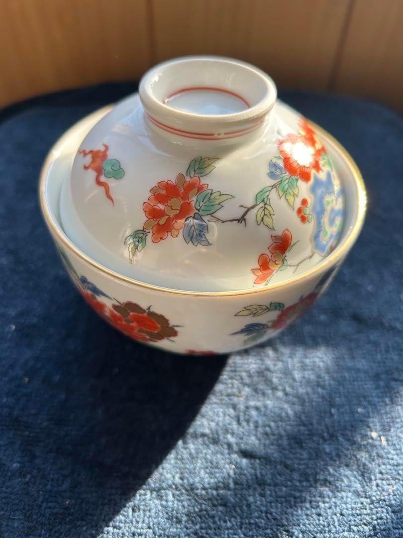 蓋つき煮物椀 5個　有田伊万里 蓋つき煮物椀 5個 有田伊万里 蓋つき煮物椀 5個 有田伊万里 蓋つき煮物