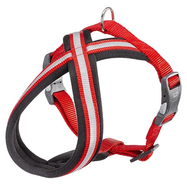 Ferplast Arnés para Perros Daytona Cross, Arnés para Perros de Nylon de Talla Pequeña, Acolchado