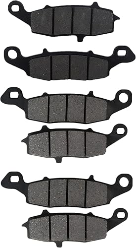 Road Passion Pastillas de freno delanteras y traseras para Kawasaki ZR-7 ZR750 1999-2004 ZR7-S ZR 750 2001-2005 VN 1500 Vulcan Nomad 2001-2005 VN
