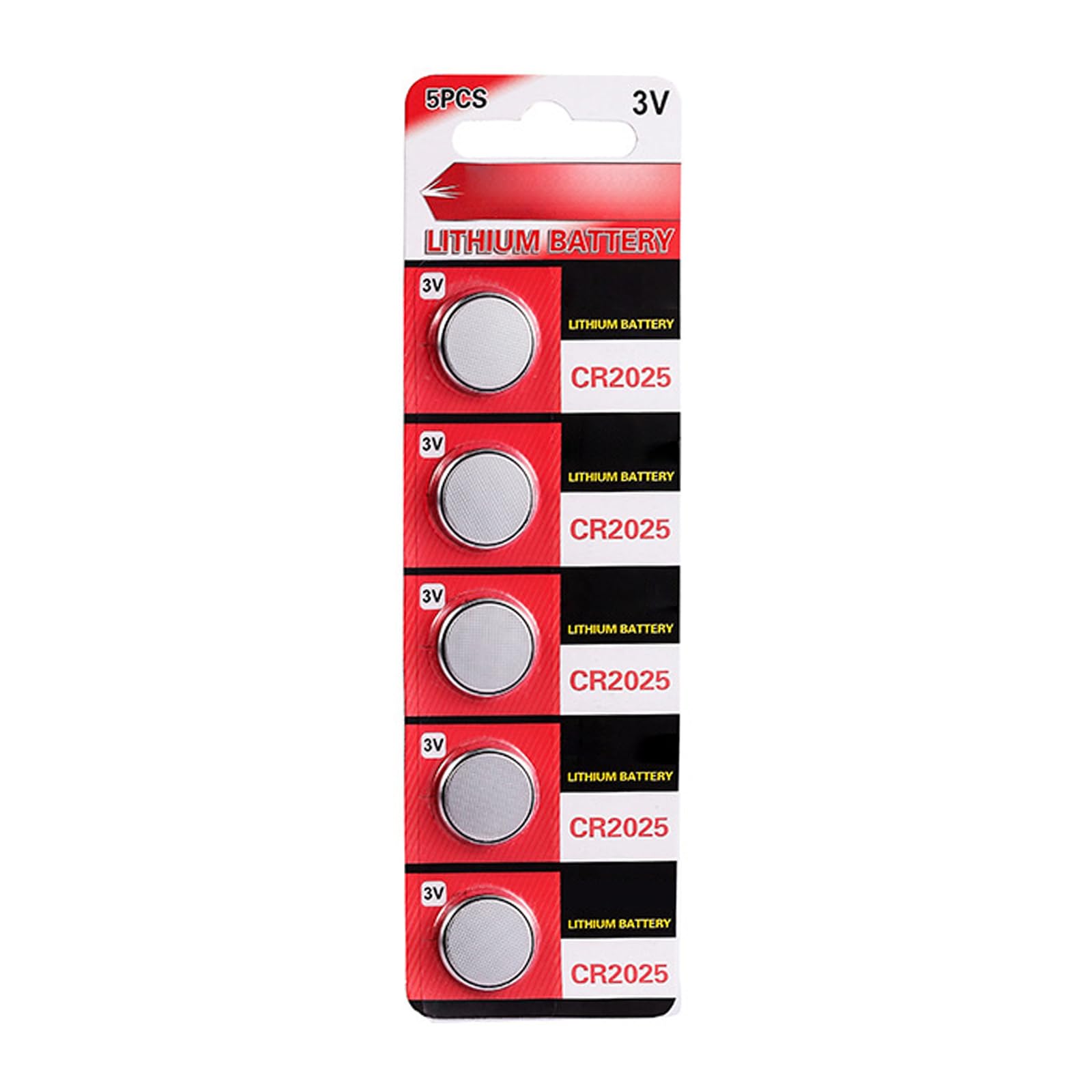 Multipacks de 5/10 pilas de botón de litio CR2025 de 3 V, fuentes de alimentación CR2025 de 3 V, batería de botón para dispositivos electrónicos — view 4