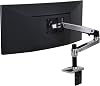Ergotron LX Desk Mount LCD Arm - Black/silver