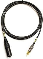 Vista 4 de Mogami GOLD XLRM-RCA-03 Cable adaptador de audio desequilibrado, conector RCA macho a XLR-macho, contactos dorados, conectores rectos, 3 pies