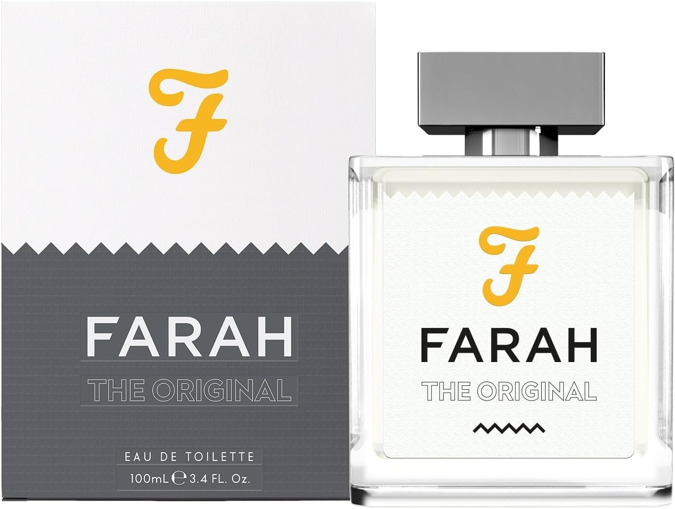 Farah The Original - Bold Cologne for Men - Men's Cologne with Lavender, Mandarin and Bergamot - Fresh Woody Perfume for Night and Day - 3.4 oz EDT