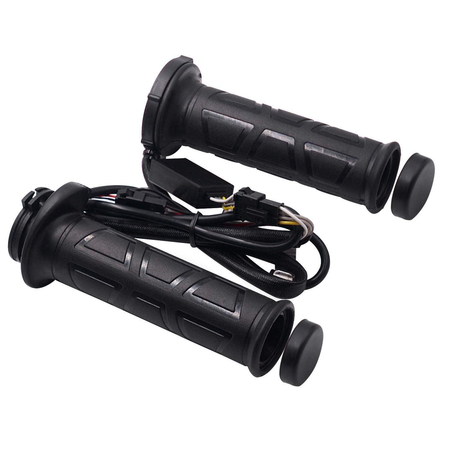 YONGYAO 22 mm 7/8 cala Elektryczny podgrzewany uchwyt na kierownicę 4 Regulacja temperatury przekładni Motocykl ATV Cieplej