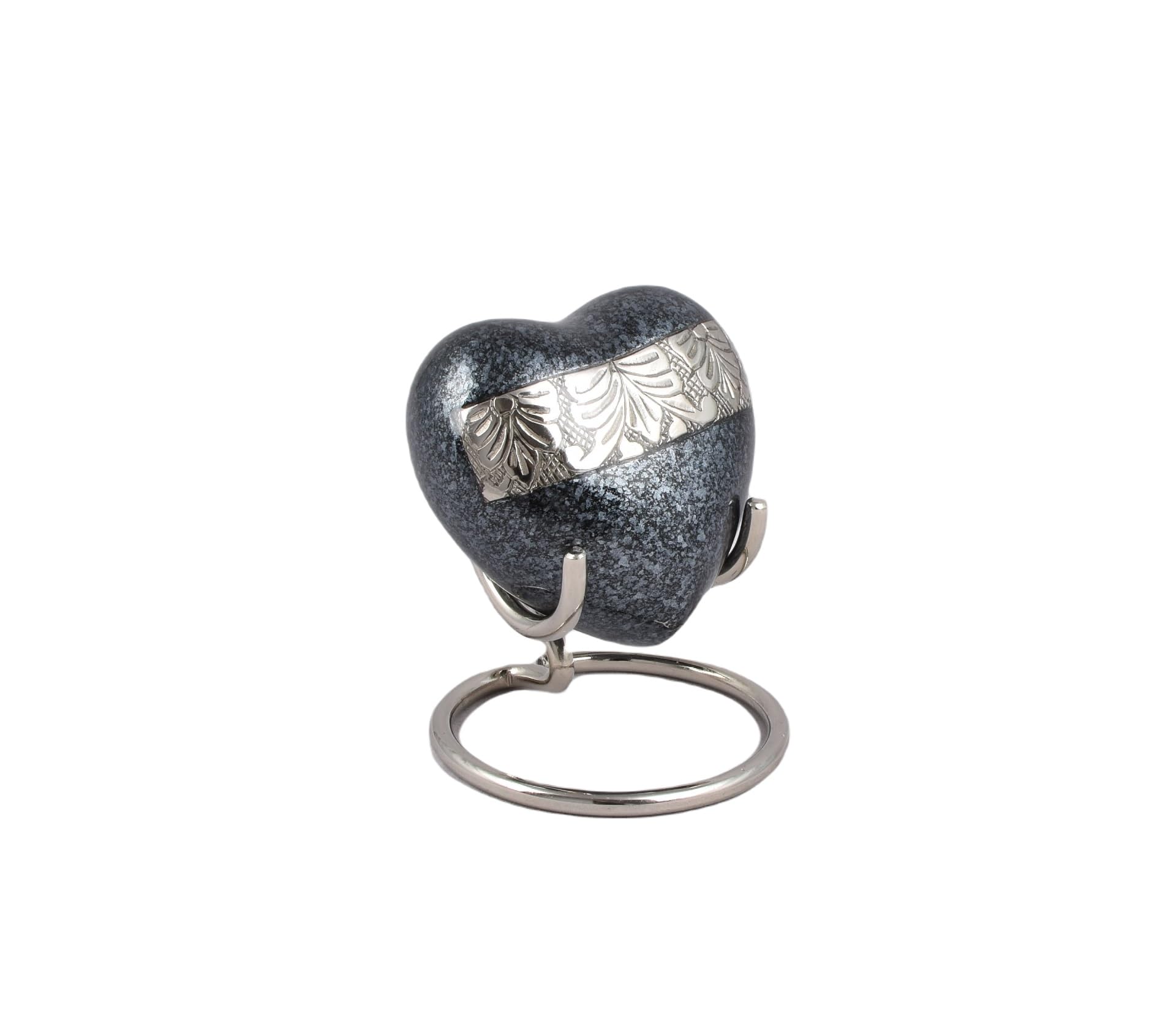 Mini Urn Hart Mat Grijs - Uitvaartwinkel Infinity Mini Urn Hart Mat Grijs - Uitvaartwinkel Infinity