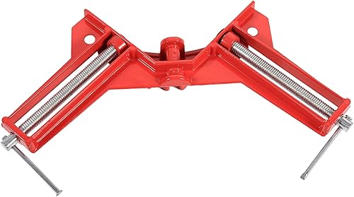 Abrazaderas de esquina, carpintería, abrazaderas de 90 grados de metal fundido, herramienta duradera para ir en ángulo recto con mordazas